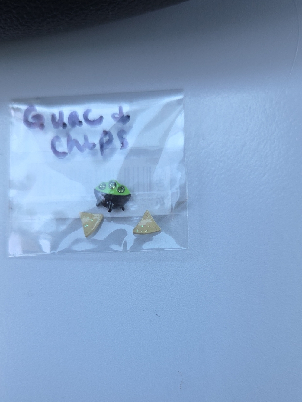 Origami Owl Guacamole and Chips Charm Set